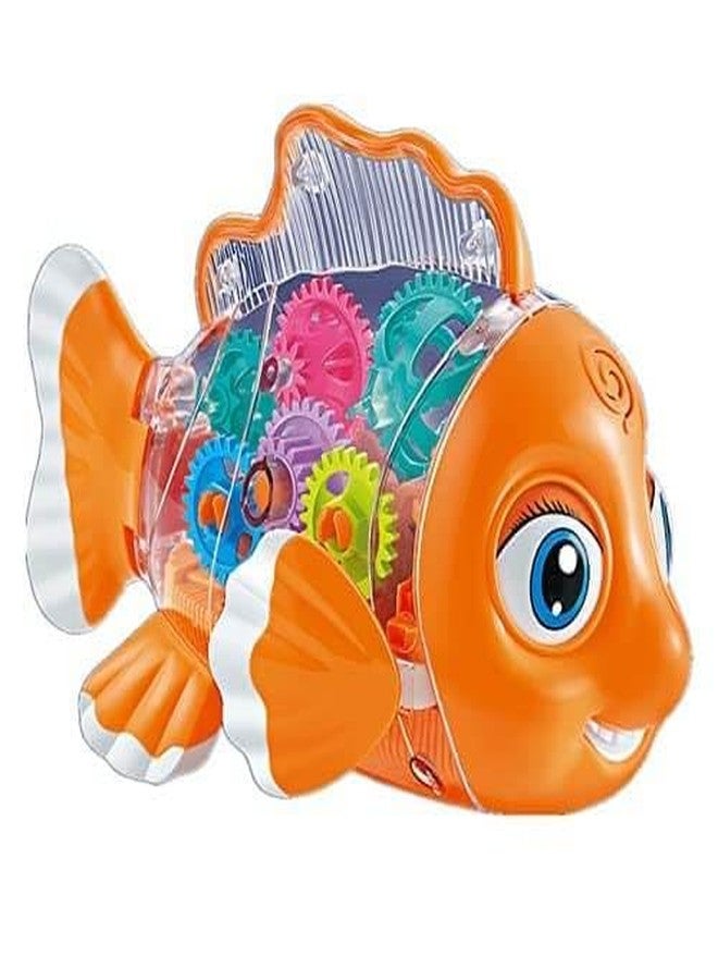 Shopbefikar Gear Fish: Bump & Go Fun with Lights & Music! - Image 3